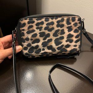 Leopard Print Crossbody Bag